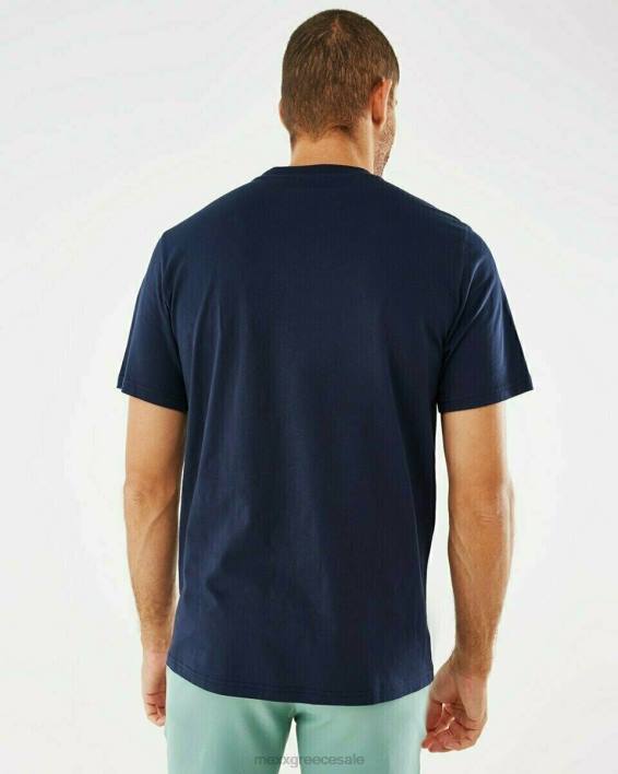 άνδρες Mexx t-shirt crewneck navy μπλε BR0F561