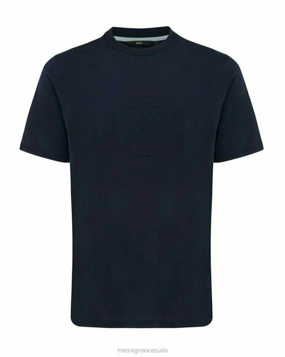 άνδρες Mexx t-shirt crewneck navy μπλε BR0F561