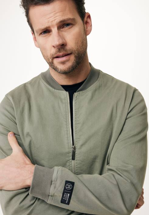 άνδρες Mexx το bomber jacket ξεθωριασμένο πράσινος BR0F524