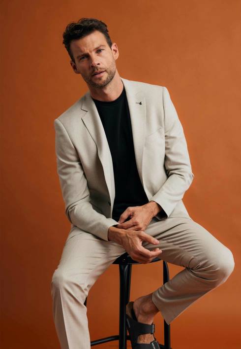 άνδρες Mexx πανταλόν άμμο μπεζ BR0F472