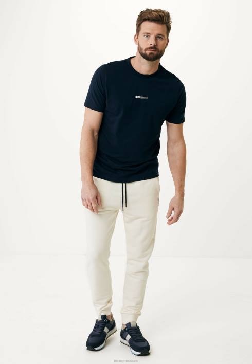 άνδρες Mexx παντελόνι σε λευκό μπεζ BR0F605