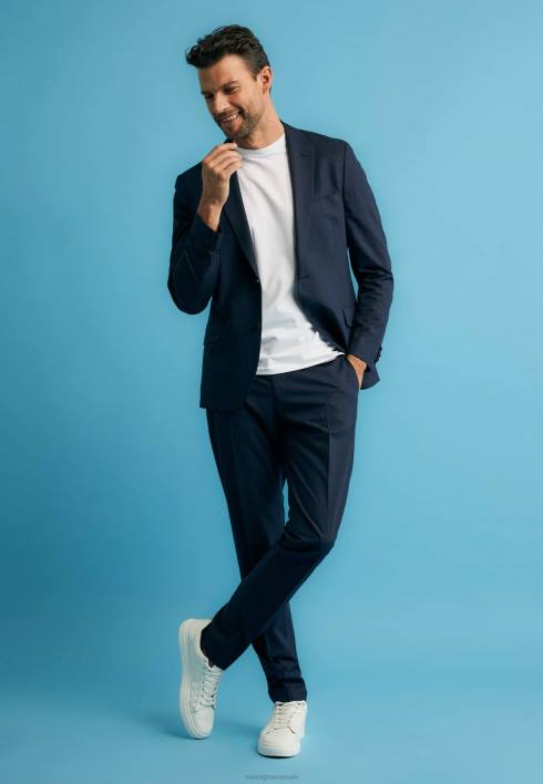 άνδρες Mexx pantalon ναυτικό μπλε BR0F515