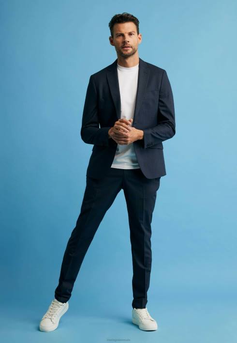 άνδρες Mexx pantalon ναυτικό μπλε BR0F515