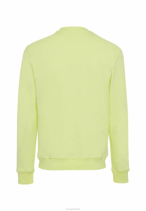 άνδρες Mexx πουλόβερ με μικρό στάμπα λάιμ κίτρινος BR0F481