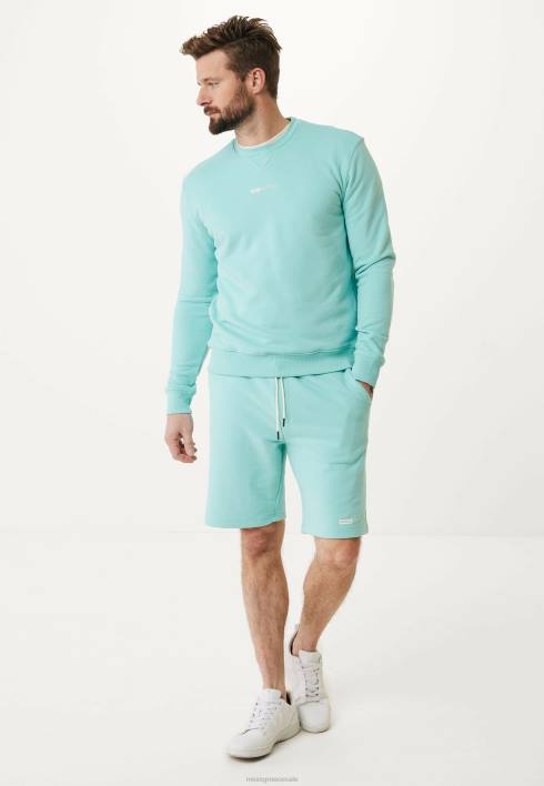 άνδρες Mexx λαιμόκοψη πουλόβερ μπλε BR0F573