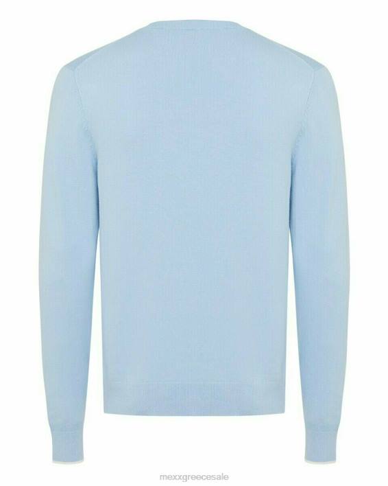 άνδρες Mexx Φωτιστικό πουλόβερ με λαιμόκοψη μπλε BR0F596