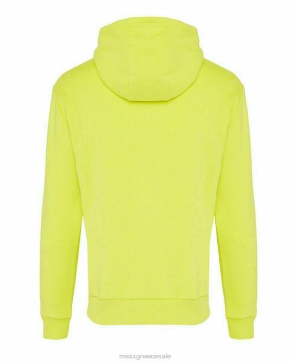 άνδρες Mexx νέον πουλόβερ με κουκούλα κίτρινος BR0F728