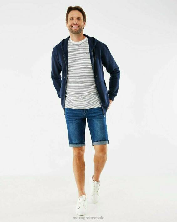 άνδρες Mexx ζακέτα με κουκούλα ναυτικό μπλε BR0F610