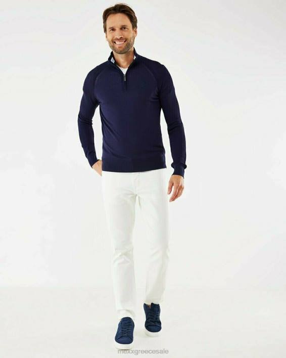 άνδρες Mexx Ρεγκλάν πουλόβερ με φερμουάρ ναυτικό μπλε BR0F616