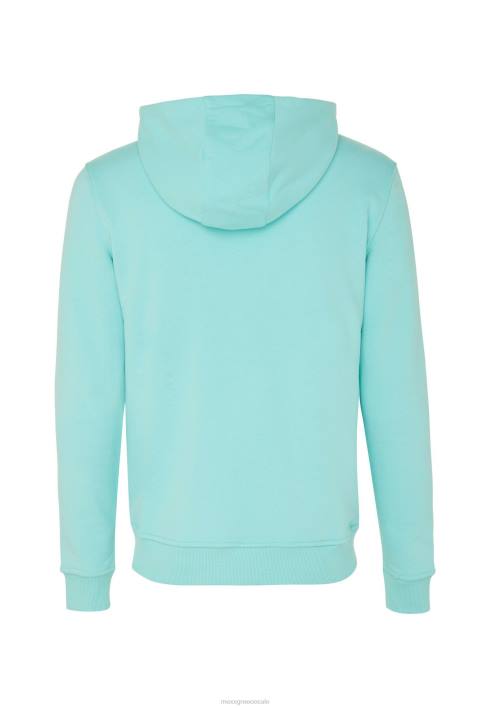 άνδρες Mexx πουλόβερ με μικρό στάμπα στο στήθος aqua μπλε BR0F628