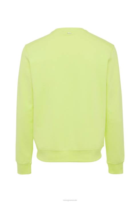 άνδρες Mexx ένδυμα βαφής crew λαιμό ασβέστη βαμβάκι BR0F480