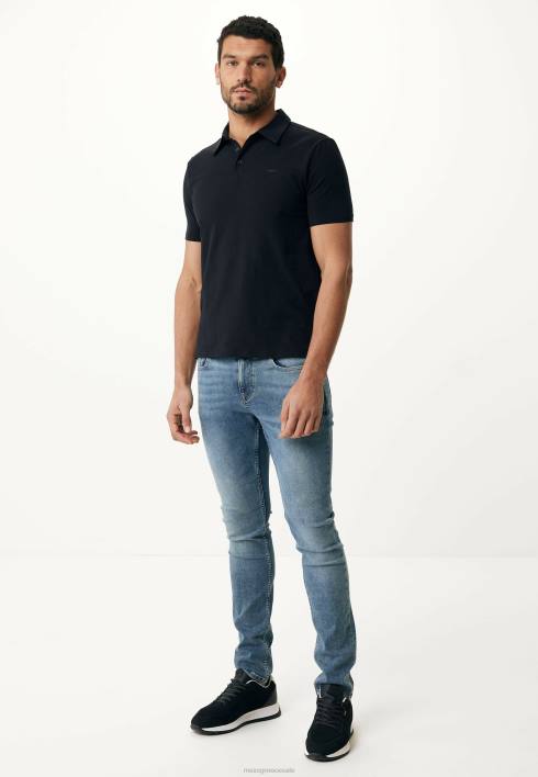 άνδρες Mexx kevin polo black schwarz BR0F554
