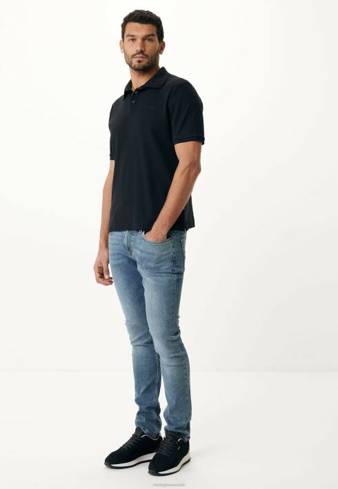 άνδρες Mexx peter polo black schwarz BR0F528