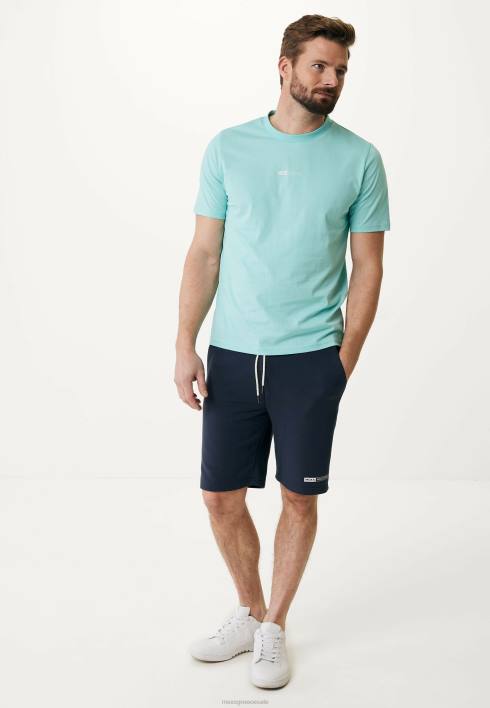 άνδρες Mexx βασικά φούτερ με στάμπα ναυτικό μπλε BR0F568