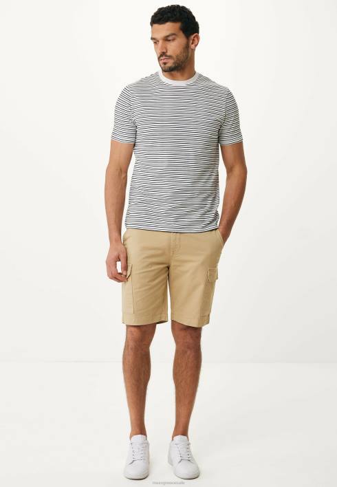 άνδρες Mexx cargo παντελόνι κοντή άμμο μπεζ BR0F474