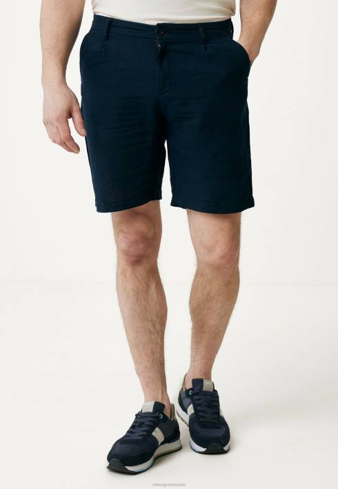 άνδρες Mexx σορτς chino navy μπλε BR0F502