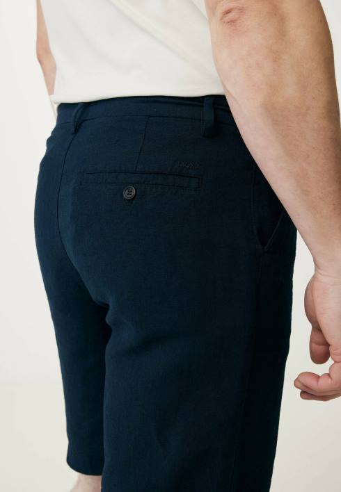 άνδρες Mexx σορτς chino navy μπλε BR0F502