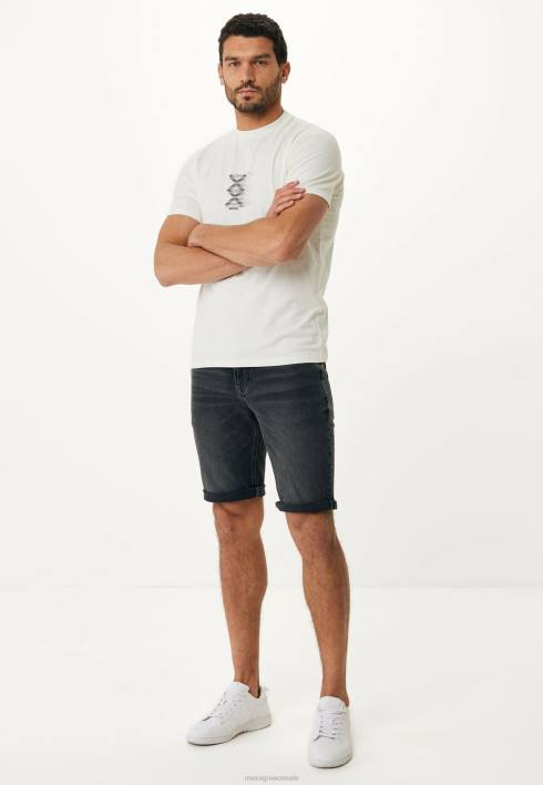 άνδρες Mexx steve jeans κοντό μαύρο schwarz BR0F549