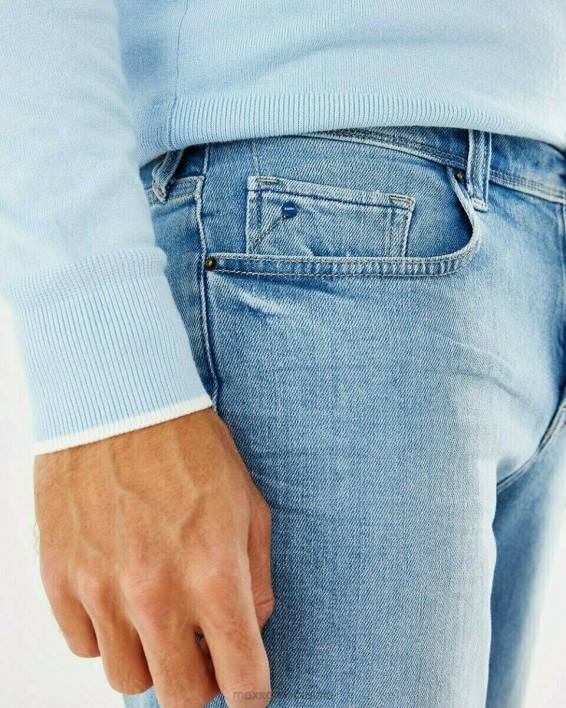 άνδρες Mexx steve jeans κοντό φως μπλε BR0F615