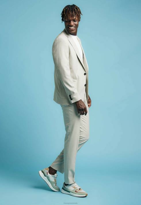 άνδρες Mexx sneaker huxley taupe/γκρι τεφρόχρουν χρώμα BR0F659