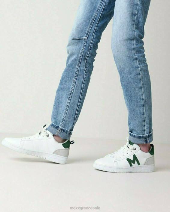 άνδρες Mexx sneaker joah/green άσπρο BR0F702