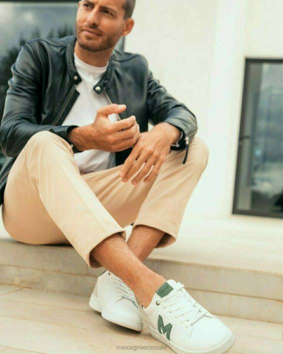 άνδρες Mexx sneaker joah/green άσπρο BR0F702