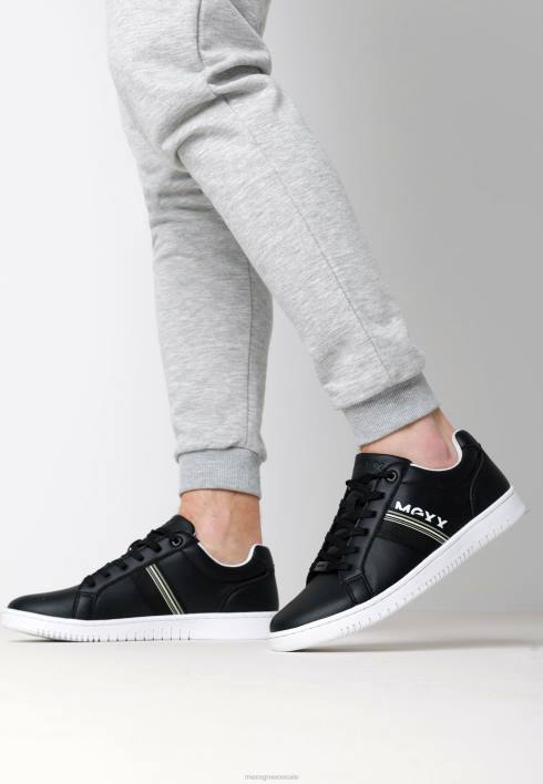 άνδρες Mexx sneaker leano μαύρο schwarz BR0F676