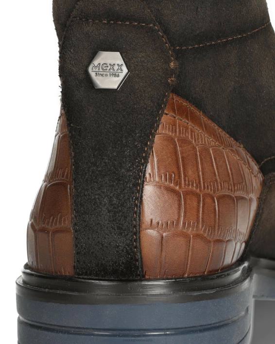 άνδρες Mexx μποτάκι harvey σκούρο καφέ BR0F678