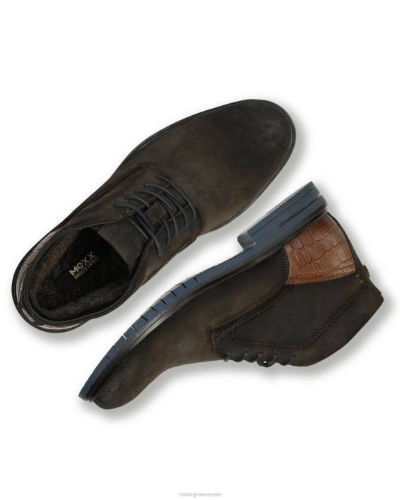 άνδρες Mexx μποτάκι harvey σκούρο καφέ BR0F678
