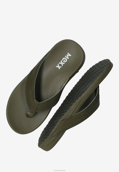 άνδρες Mexx σανδάλι λουπέ ελιά πράσινος BR0F667