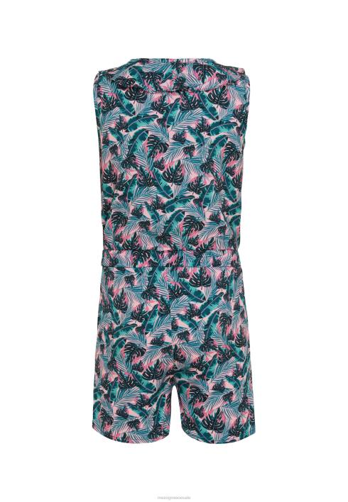 κορίτσια Mexx εμπριμέ ολόσωμη φόρμα σομόν ροζ BR0F776