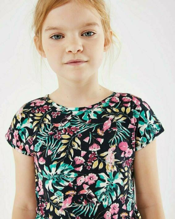 κορίτσια Mexx εμπριμέ φόρεμα ναυτικό μπλε BR0F800