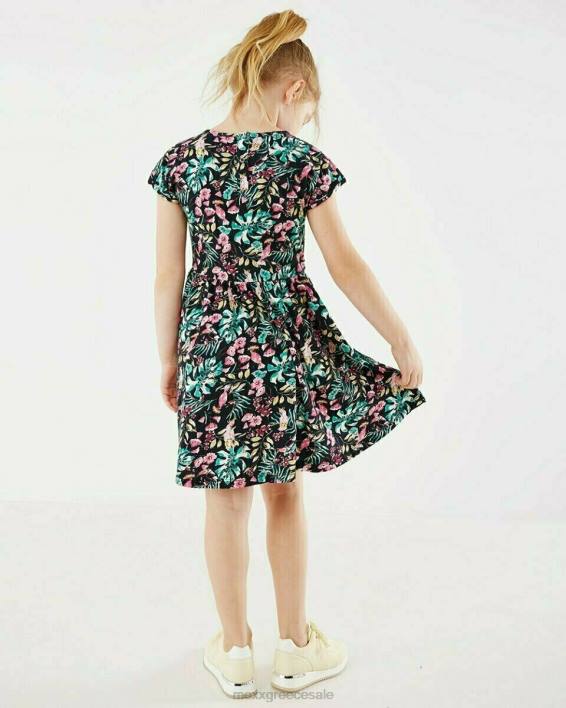 κορίτσια Mexx εμπριμέ φόρεμα ναυτικό μπλε BR0F800