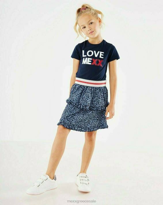 κορίτσια Mexx δύο σε ένα φόρεμα ναυτικό μπλε BR0F843