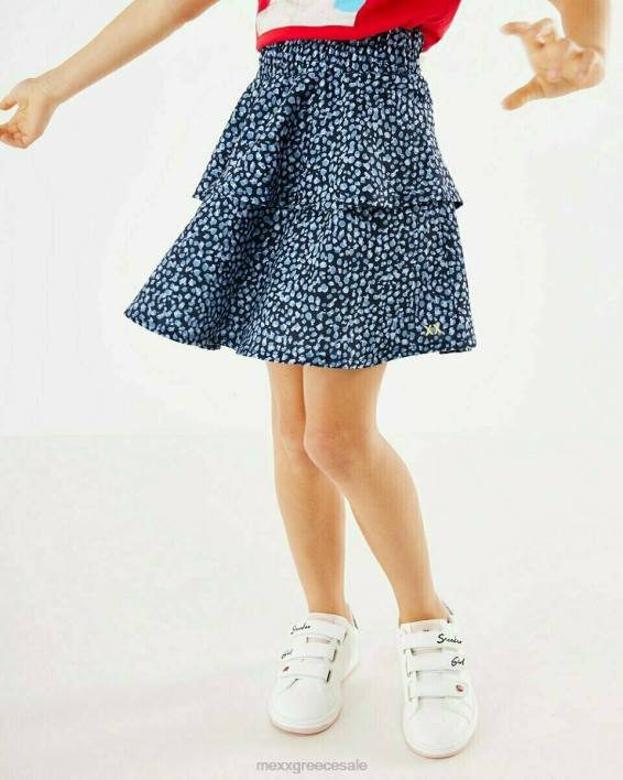 κορίτσια Mexx εμπριμέ φούστα ναυτικό μπλε BR0F844