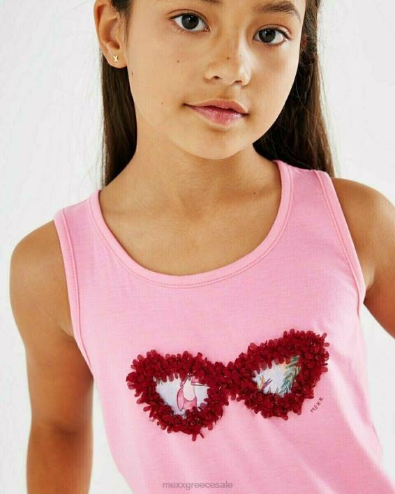 κορίτσια Mexx σταυρωτό μονόπανο ροζ BR0F848