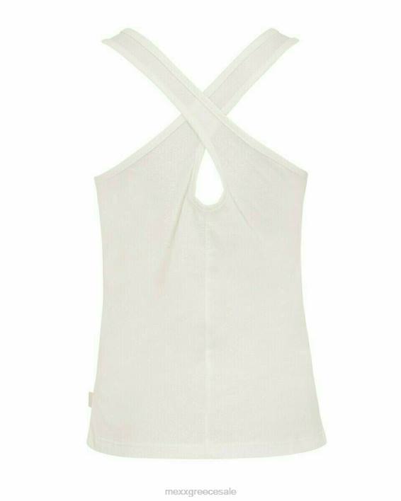κορίτσια Mexx χιαστί πίσω μονόχρωμο από λευκό άσπρο BR0F853