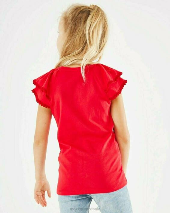 κορίτσια Mexx μπλουζάκι με έργα τέχνης το κόκκινο BR0F799