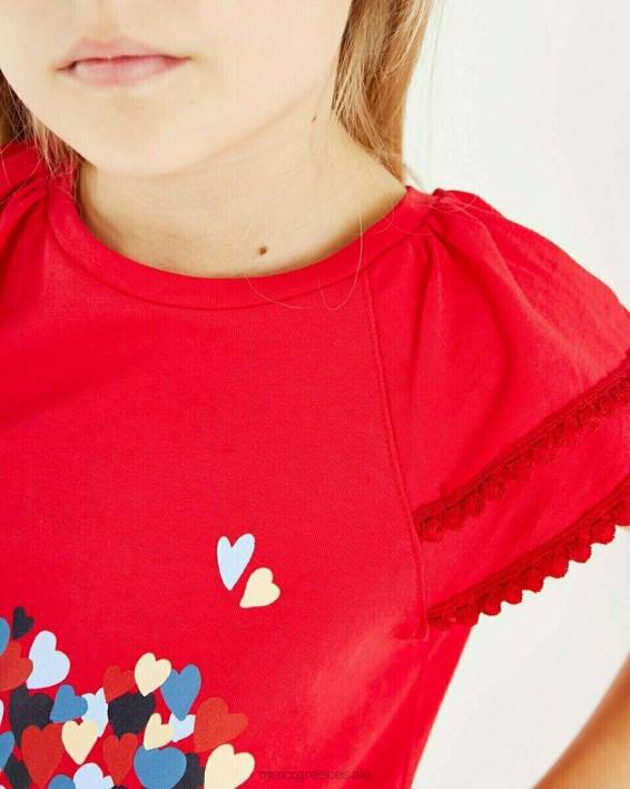 κορίτσια Mexx μπλουζάκι με έργα τέχνης το κόκκινο BR0F799