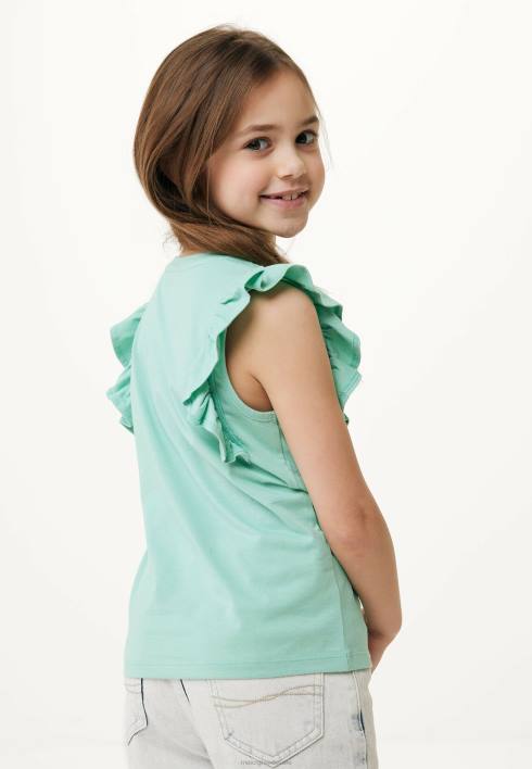 κορίτσια Mexx Φωτιστικό μπλουζάκι κοντομάνικο πράσινος BR0F805