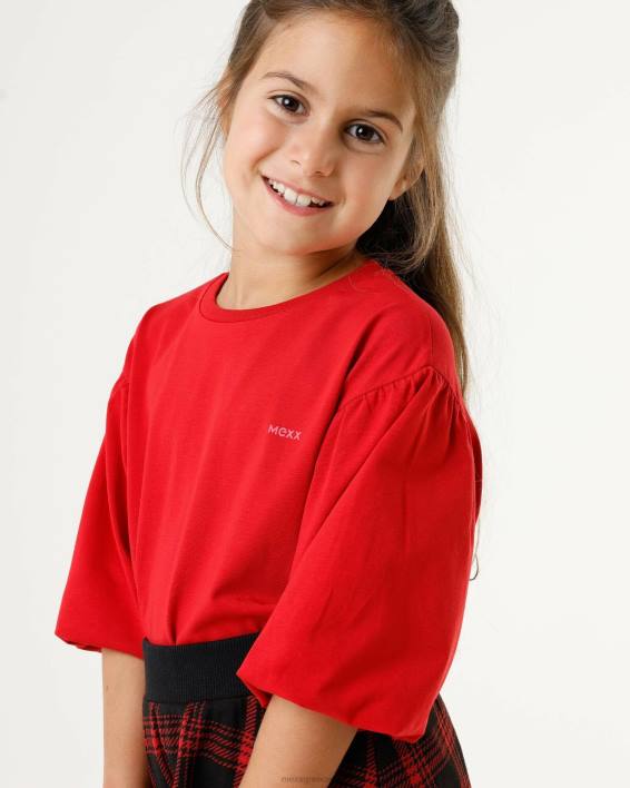 κορίτσια Mexx μπλουζάκι με μανίκι το κόκκινο BR0F815