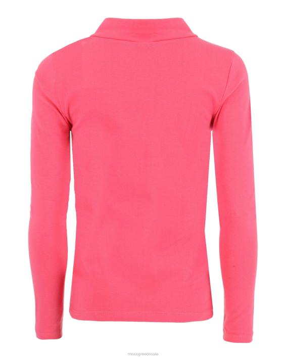 κορίτσια Mexx μακρυμάνικο μπλουζάκι με λογότυπο ροζ BR0F829