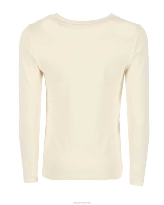 κορίτσια Mexx μακρυμάνικο μπλουζάκι με έργα τέχνης άσπρο BR0F835