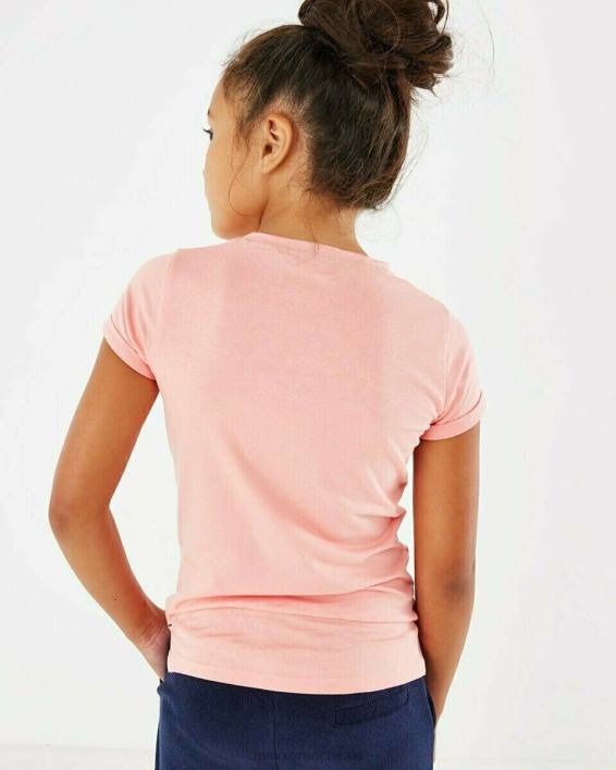 κορίτσια Mexx μπλουζάκι με έργα τέχνης ροζ BR0F865