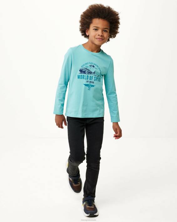 αγόρια Mexx μακρυμάνικο μπλουζάκι τέχνης στον ωκεανό μπλε BR0F941