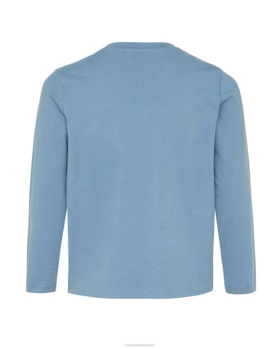 αγόρια Mexx μακρυμάνικο μπλουζάκι με λογότυπο μεσαίο μπλε BR0F949