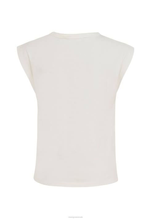 κορίτσια Mexx T-shirt έργο τέχνης σε λευκό χρώμα μπεζ BR0F764