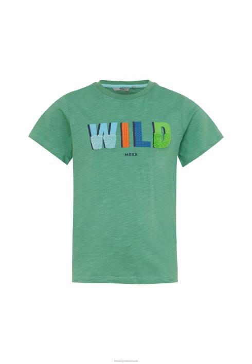 αγόρια Mexx T-shirt artwork κοντομάνικο vintage πράσινος BR0F891
