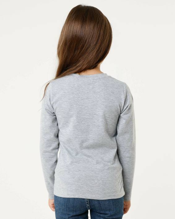 κορίτσια Mexx t-shirt με παγιέτες, artwork melee γκρί BR0F839