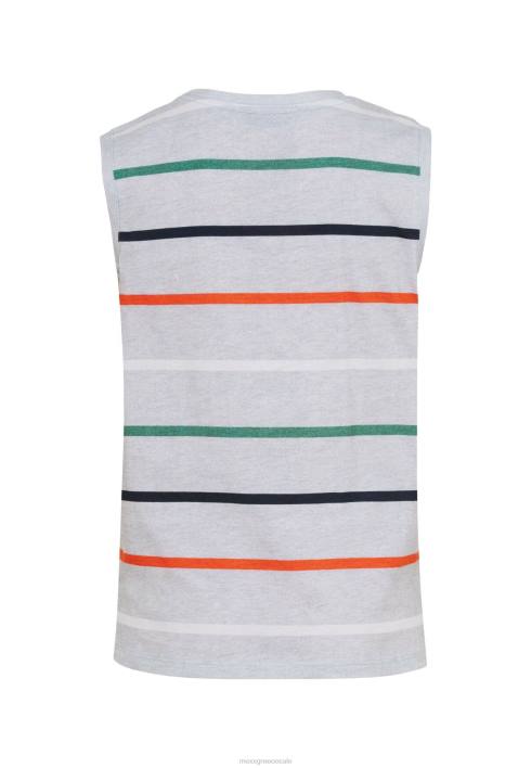 αγόρια Mexx ριγέ tanktop γκρι μάχη σώμα με σώμα βαμβάκι BR0F897